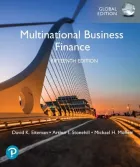 Product cover for Multinational Business Finance, Global Edition