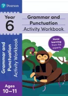 Product cover for Pearson Learn at Home Grammar &amp; Punctuation Activity Workbook Year 6 Kindle