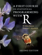 Product cover for A First Course in Statistical Programming with R