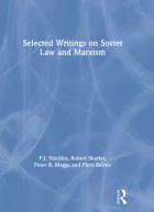 Product cover for Selected Writings on Soviet Law and Marxism