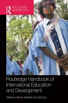 Product cover for Routledge Handbook of International Education and Development