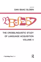 Product cover for The Crosslinguistic Study of Language Acquisition