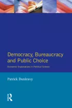 Product cover for Democracy, Bureaucracy and Public Choice