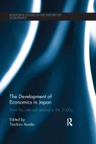 Product cover for The Development of Economics in Japan