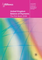 Product cover for United Kingdom Balance of Payments 2006