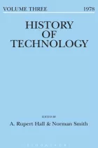Product cover for History of Technology Volume 3