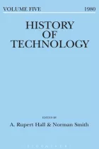 Product cover for History of Technology Volume 5