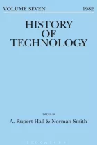 Product cover for History of Technology Volume 7