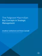 Product cover for Key Concepts in Strategic Management