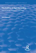 Product cover for The Politics of Agenda Setting