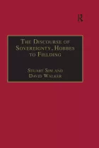 Product cover for The Discourse of Sovereignty, Hobbes to Fielding