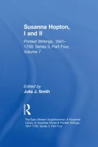 Product cover for Susanna Hopton, I and II