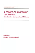 Product cover for A Primer of Algebraic Geometry