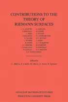 Product cover for Contributions to the Theory of Riemann Surfaces