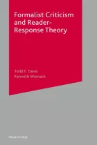 Product cover for Formalist Criticism and Reader-Response Theory