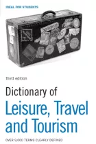 Product cover for Dictionary of Leisure, Travel and Tourism