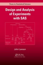 Product cover for Design and Analysis of Experiments with SAS