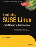 Product cover for Beginning SUSE Linux