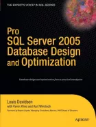 Product cover for Pro SQL Server 2005 Database Design and Optimization