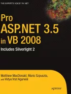 Product cover for Pro ASP.NET 3.5 in VB 2008