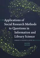 Product cover for Applications of Social Research Methods to Questions in Information and Library Science