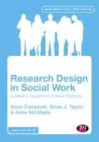 Product cover for Research Design in Social Work