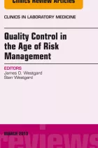 Product cover for Quality Control in the age of Risk Management, An Issue of Clinics in Laboratory Medicine