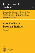 Product cover for Case Studies in Bayesian Statistics