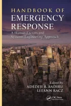Product cover for Handbook of Emergency Response