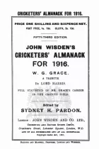 Product cover for Wisden Cricketers' Almanack 1916