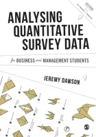 Product cover for Analysing Quantitative Survey Data for Business and Management Students