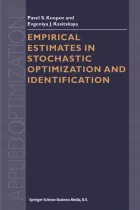 Product cover for Empirical Estimates in Stochastic Optimization and Identification