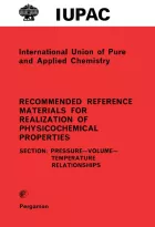 Product cover for Recommended Reference Materials for Realization of Physicochemical Properties
