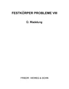 Product cover for Festkörper Probleme VIII