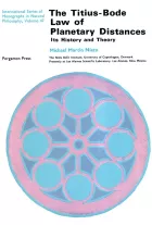 Product cover for The Titius-Bode Law of Planetary Distances