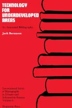 Product cover for Technology for Underdeveloped Areas