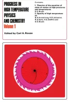 Product cover for Progress in High Temperature Physics and Chemistry