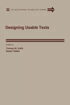 Product cover for Designing Usable Texts