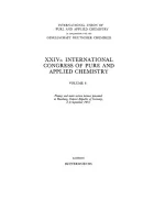 Product cover for XXIVth International Congress of Pure and Applied Chemistry