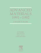 Product cover for Advanced Materials 1991-1992