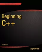 Product cover for Beginning C++