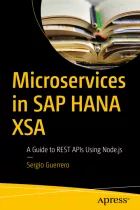 Product cover for Microservices in SAP HANA XSA