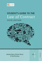 Product cover for Student’s Guide to the Law of Contract