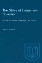 Product cover for The Office of Lieutenant-Governor