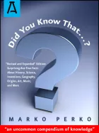 Product cover for Did You Know That…?