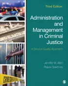 Product cover for Administration and Management in Criminal Justice