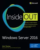 Product cover for Windows Server 2016 Inside Out
