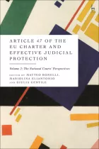 Product cover for Article 47 of the EU Charter and Effective Judicial Protection, Volume 2