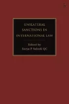 Product cover for Unilateral Sanctions in International Law