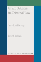 Product cover for Great Debates in Criminal Law